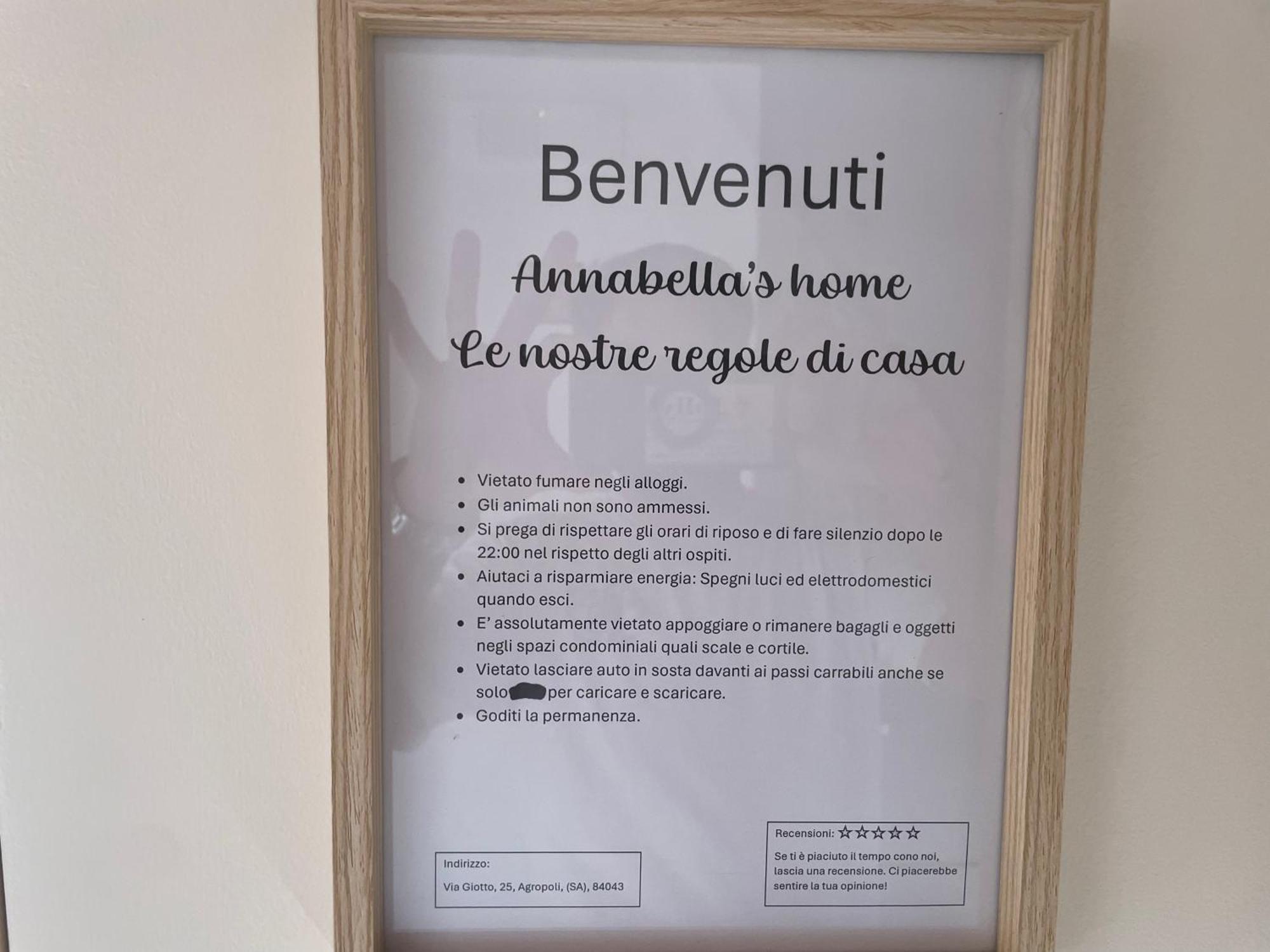 Annabella'S Home Agropoli Buitenkant foto